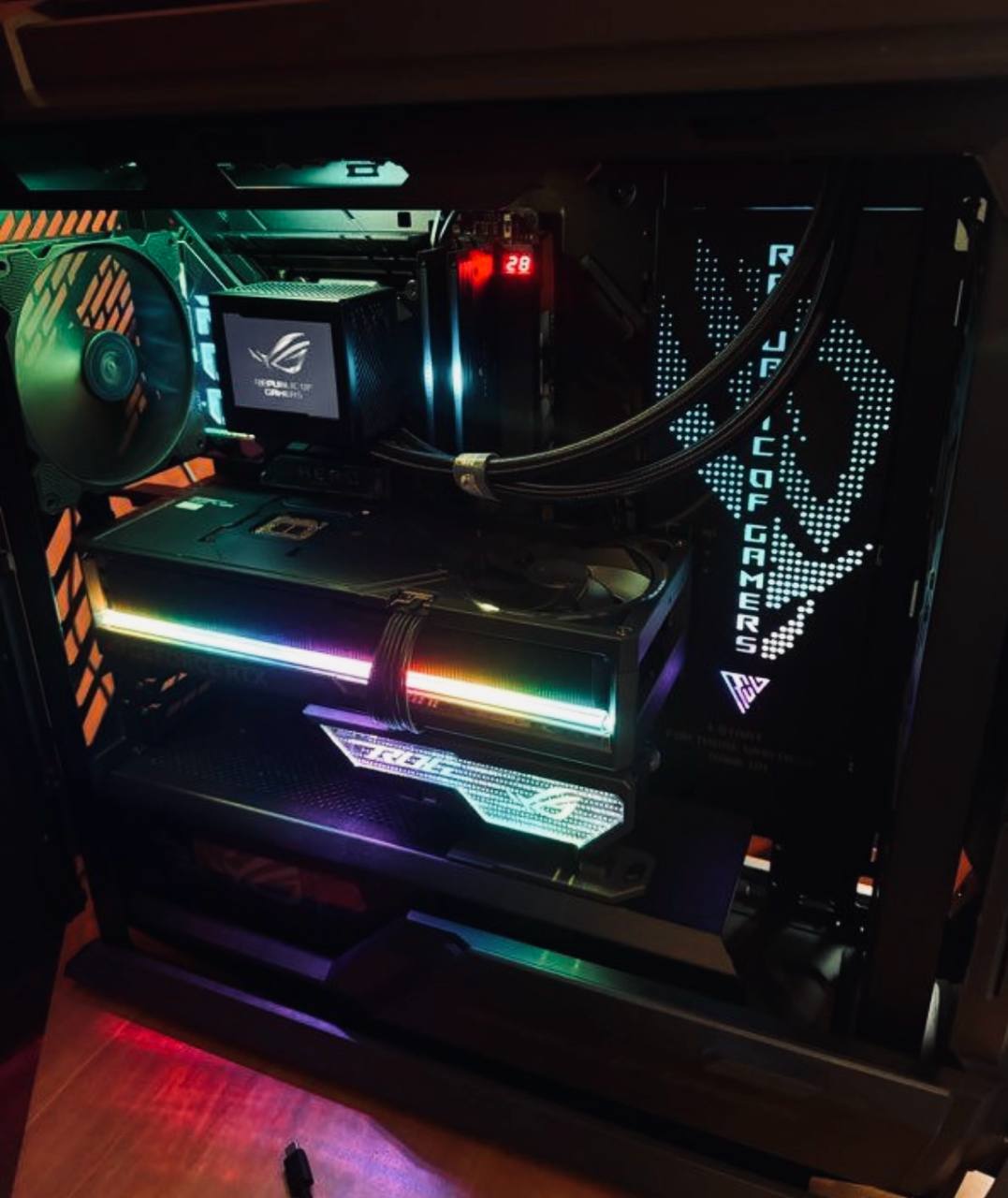 ROG X 4090 – Édition Titan | i9 – 32Go DDR5 – 2To NVMe – Watercooling
