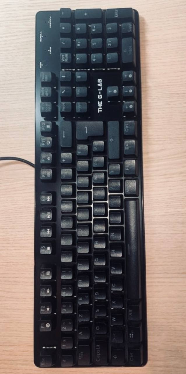 Clavier Mécanique RGB The G-Lab Keyz Rubidium E