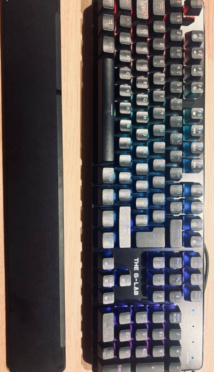 Clavier Mécanique RGB The G-Lab Keyz Rubidium E