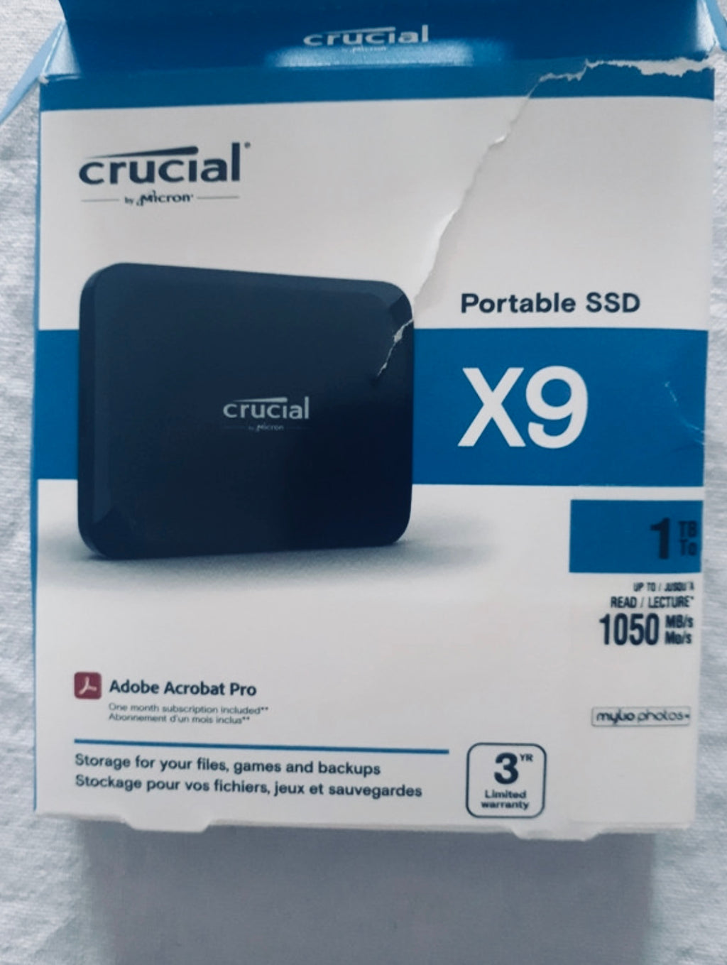 SSD Portable X9 | 1 To de Stockage (Seconde Main)